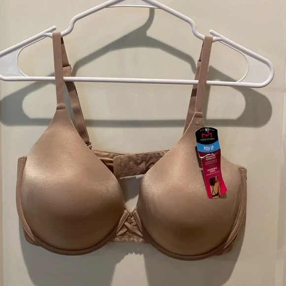 Maidenform Ladies Underwire Push-Up Bra. convertible Straps.‎  Size 40D - Picture 1 of 5